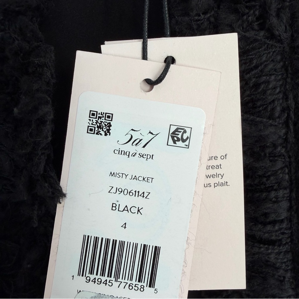 Cinq a Sept Misty Tweed Jacket - Size 4 - NWT - Picture 8 of 14